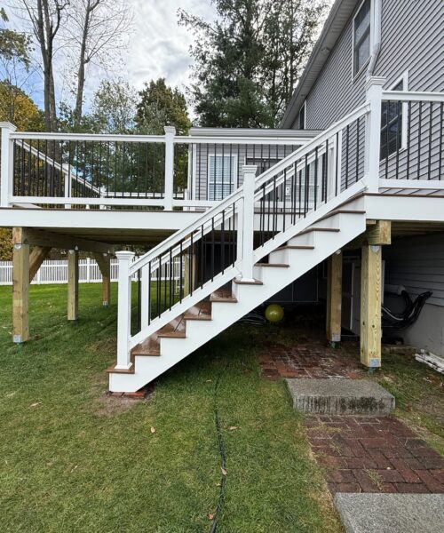 Deck and stairs